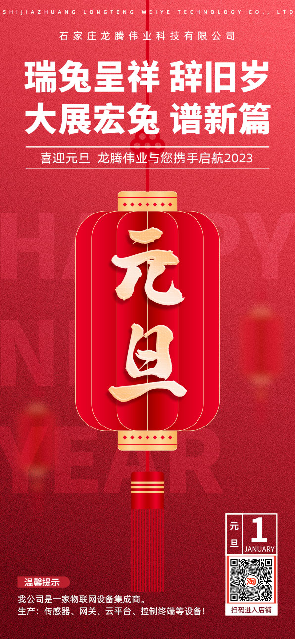 2023年1月1日元旦快樂！